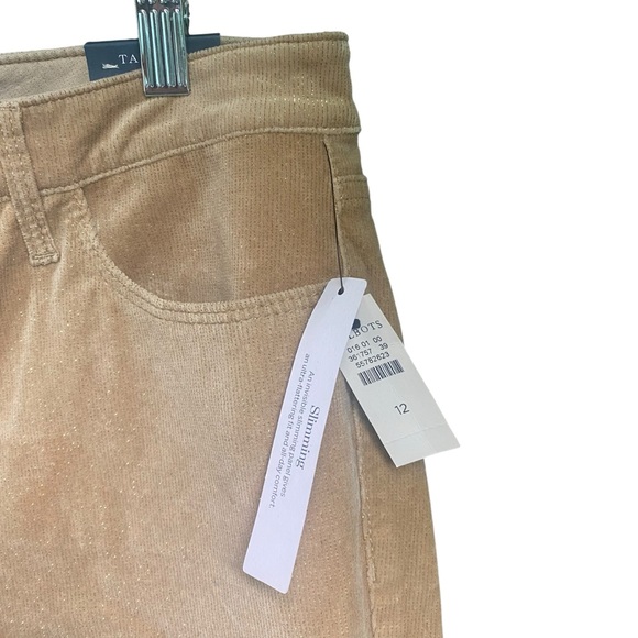 Talbots Corduroy Jegging Gold Size 12 - Picture 3 of 8